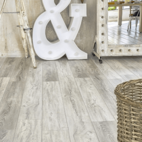 Каменно-полимерная плитка (SPC) Alpine Floor Белый Лес 